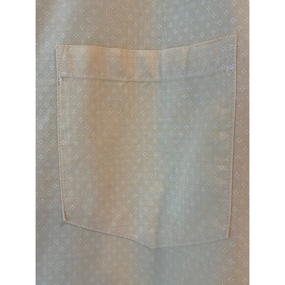 Banana Republic Mens Standard Fit Stretch Soft-Wash Short Sleeve Shirt Beige But - Picture 5 of 8